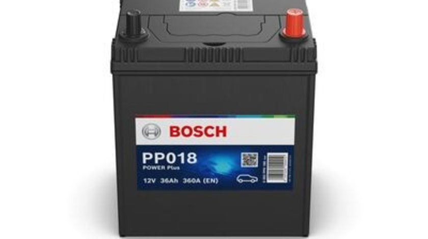 Acumulator baterie auto BOSCH Power Plus 36 Ah 330A cu borne inguste 0 092 PP0 180 piesa NOUA