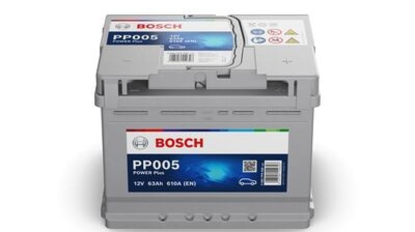 Acumulator baterie auto BOSCH Power Plus 63 Ah 610A 0 092 PP0 050 piesa NOUA