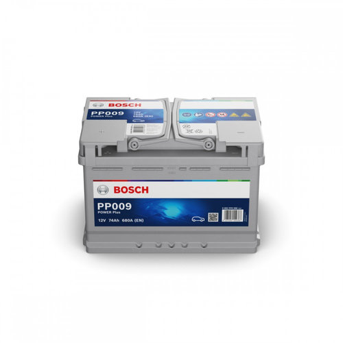 Acumulator baterie auto BOSCH Power Plus 74 Ah 680A cu borne inverse 0 092 PP0 090 piesa NOUA