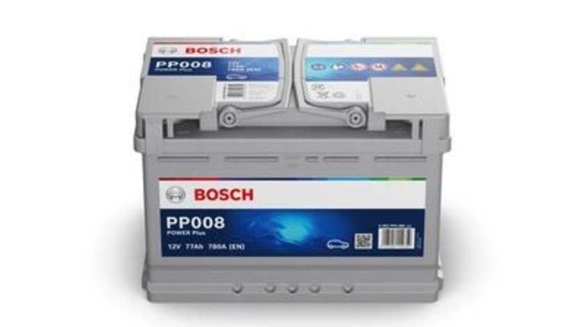 Acumulator baterie auto BOSCH Power Plus 77 Ah 780A 0 092 PP0 080 piesa NOUA