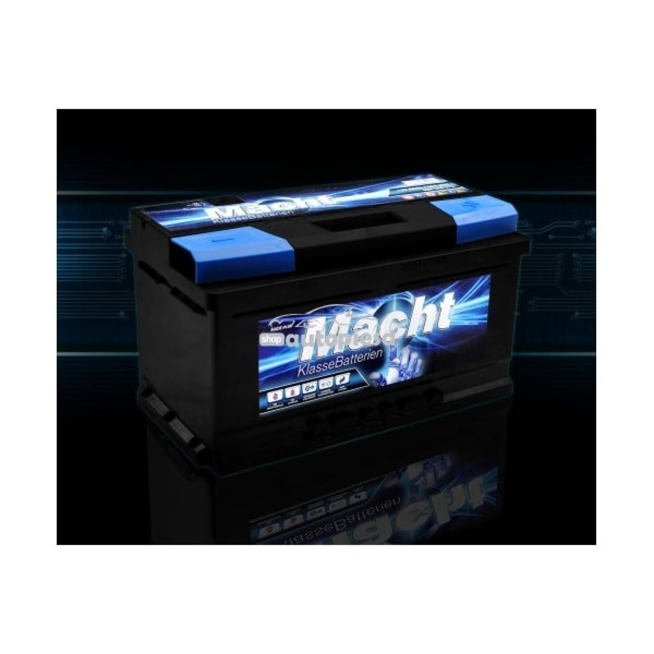 Acumulator baterie auto MACHT 80 Ah 720A 25349 piesa NOUA
