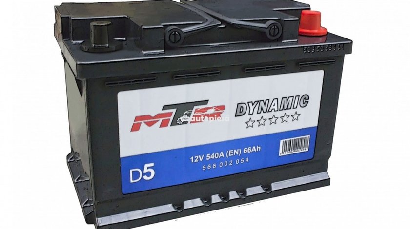Acumulator baterie auto MTR Dynamic L3 66 Ah 540A 566002054 piesa NOUA