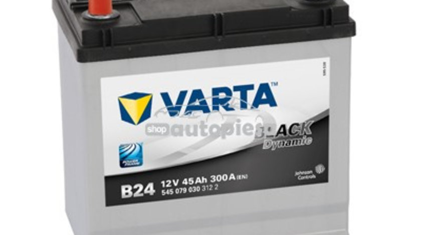 Acumulator baterie auto VARTA Black Dynamic 45 Ah 300A cu borne inverse 5450790303122 piesa NOUA