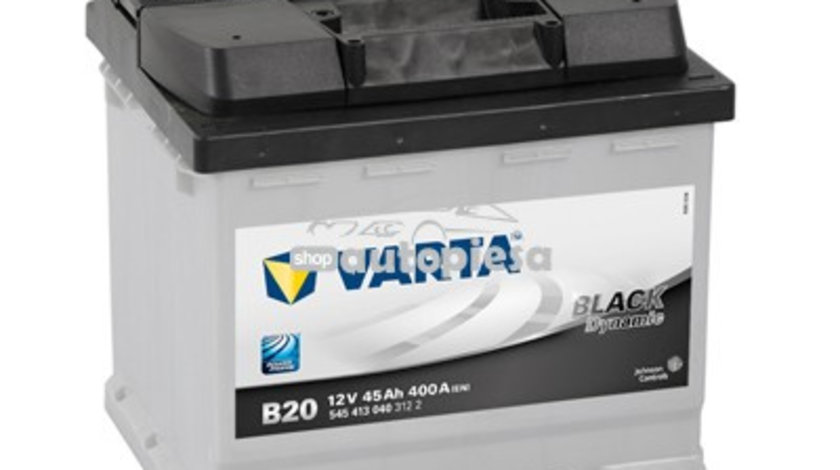 Acumulator baterie auto VARTA Black Dynamic 45 Ah 400A cu borne inverse 5454130403122 piesa NOUA