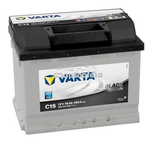 Acumulator baterie auto VARTA Black Dynamic 56 Ah 480A cu borne inverse 5564010483122 piesa NOUA