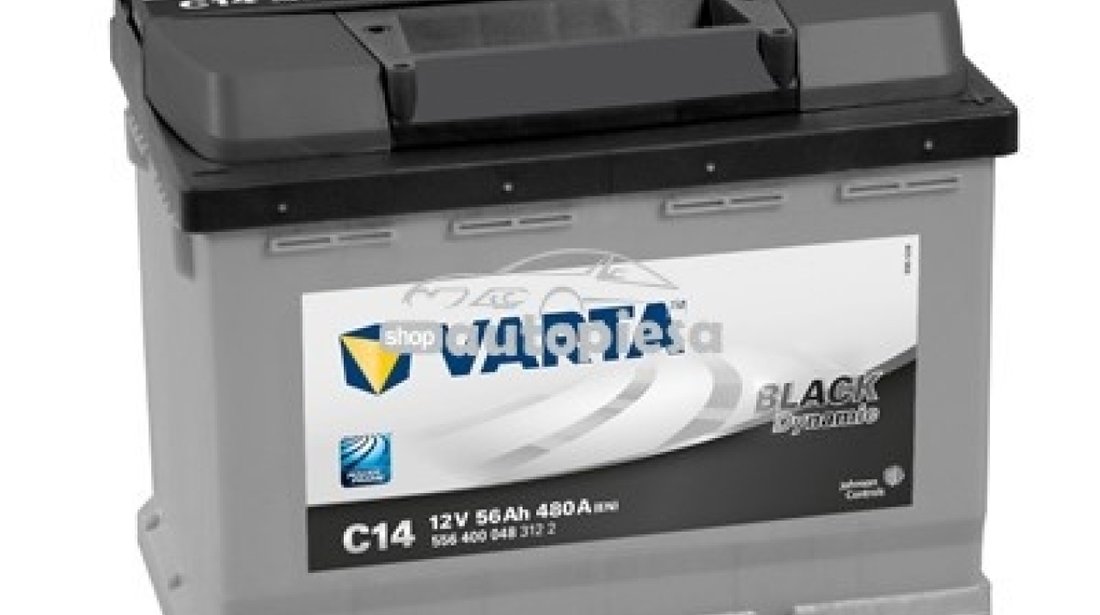 Acumulator baterie auto VARTA Black Dynamic 56 Ah 480A 5564000483122 piesa NOUA