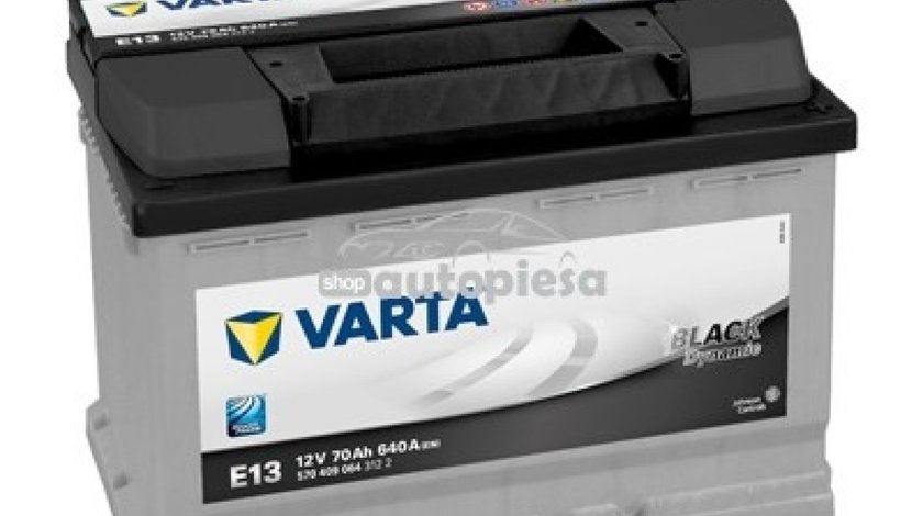 Acumulator baterie auto VARTA Black Dynamic 70 Ah 640A 5704090643122 piesa NOUA