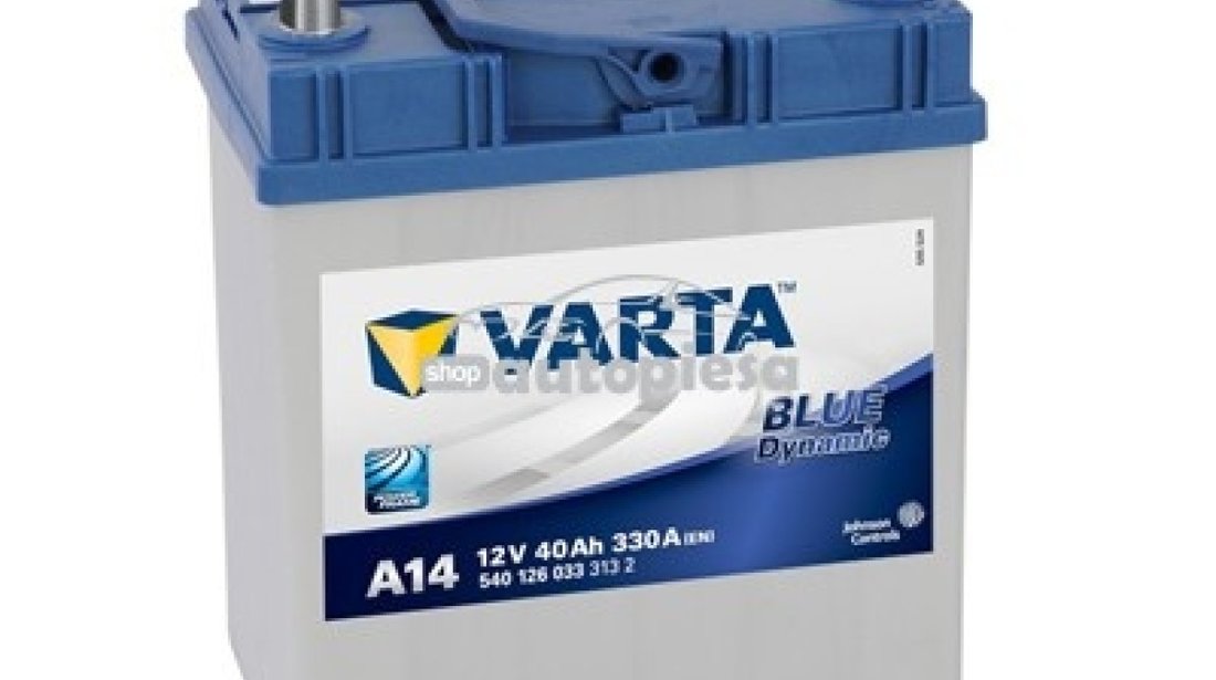 Acumulator baterie auto VARTA Blue Dynamic 40 Ah 330A cu borne inguste 5401260333132 piesa NOUA