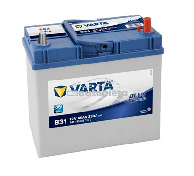 Acumulator baterie auto VARTA Blue Dynamic 45 Ah 330A cu borne inguste 5451550333132 piesa NOUA