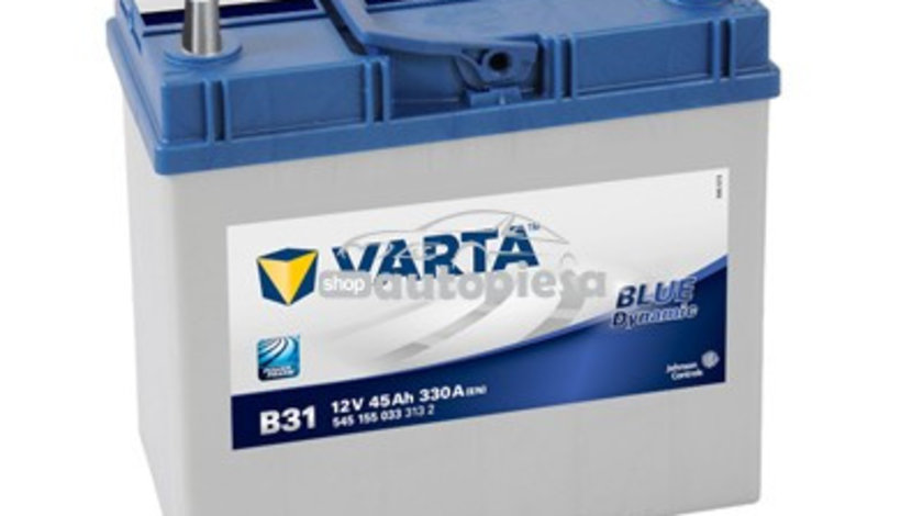Acumulator baterie auto VARTA Blue Dynamic 45 Ah 330A cu borne inguste 5451550333132 piesa NOUA