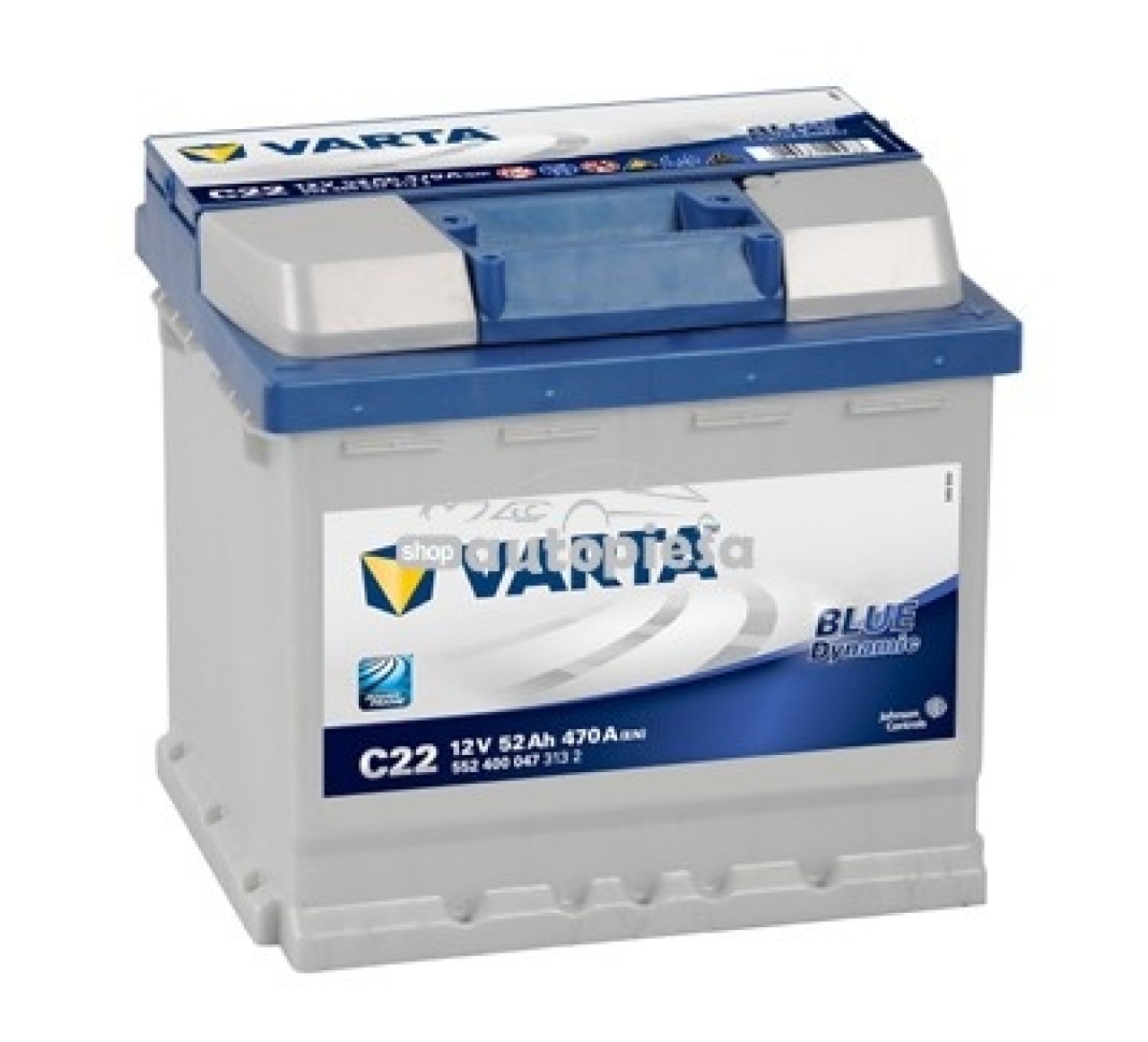 Acumulator baterie auto VARTA Blue Dynamic 52 Ah 470A 5524000473132 piesa NOUA
