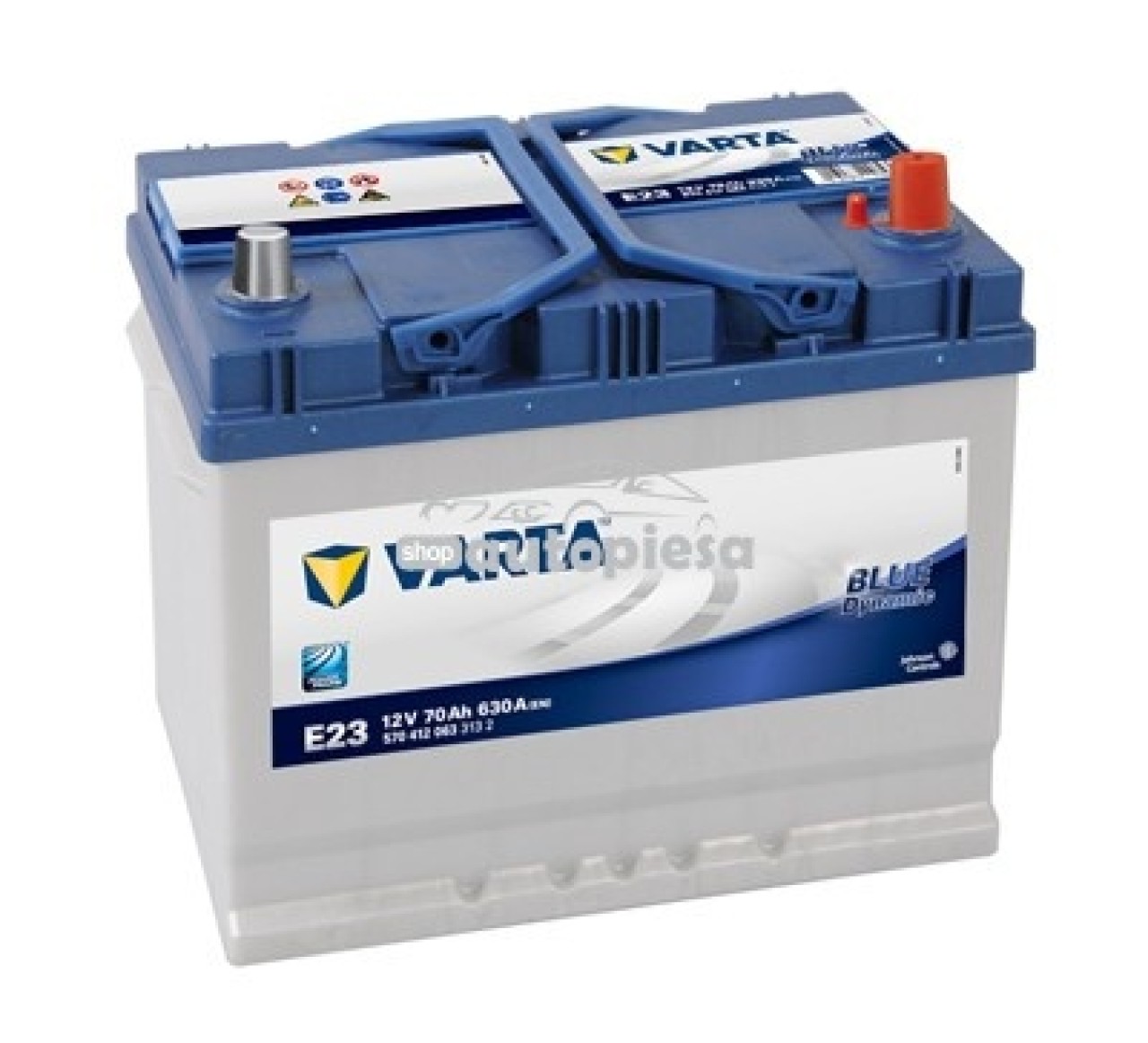 Acumulator baterie auto VARTA Blue Dynamic 70 Ah 630A 5704120633132 piesa NOUA