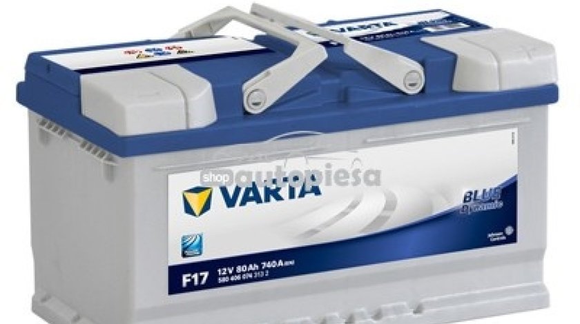 Acumulator baterie auto VARTA Blue Dynamic 80 Ah 740A 5804060743132 piesa NOUA