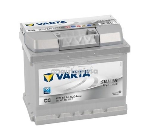 Acumulator baterie auto VARTA Silver Dynamic 52 Ah 520A 5524010523162 piesa NOUA
