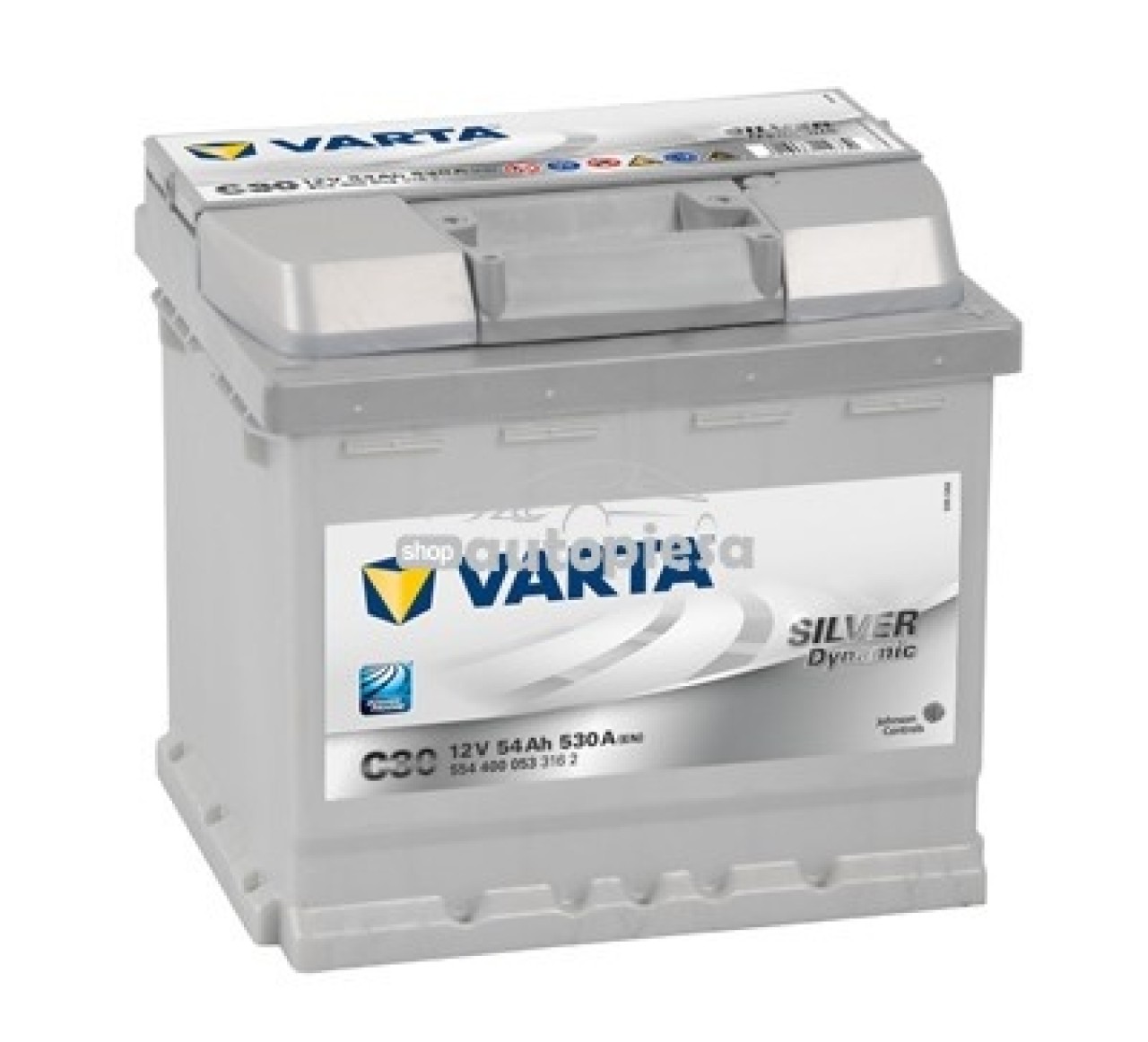 Acumulator baterie auto VARTA Silver Dynamic 54 Ah 530A 5544000533162 piesa NOUA