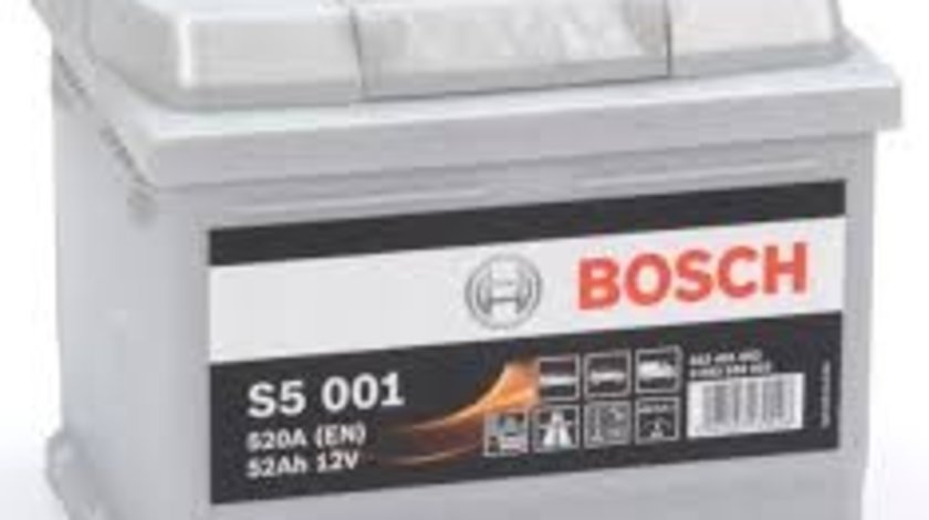 ACUMULATOR BOSCH S5 52AH