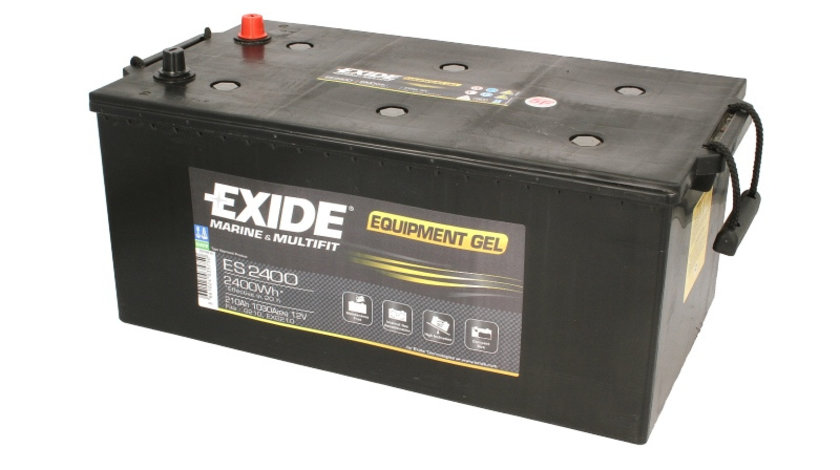 Acumulator EXIDE 210Ah/1050A, 518x279x240, ECHIPAMENTE GEL cod intern: BC1193A