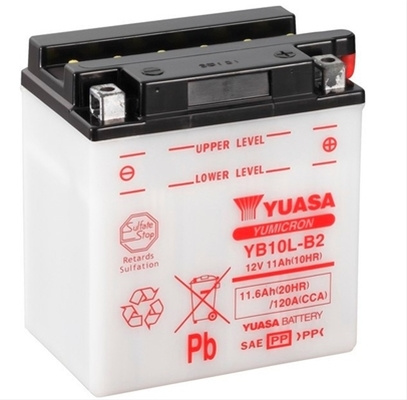 Acumulator Moto 12v 11ah 120a (cp) Yuasa YB10L-B2