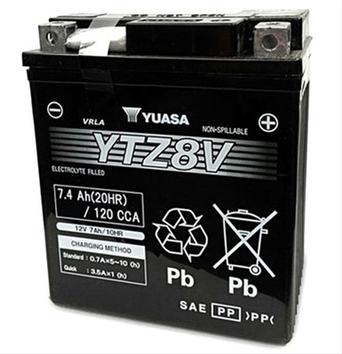 Acumulator Moto 12v 7ah 120a (wc) Yuasa YTZ8V