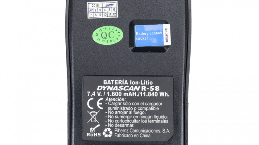 Acumulator pentru statie radio portabila PMR PNI Dynascan R-58, Li-Ion, 1600mAh PNI-PB-R58