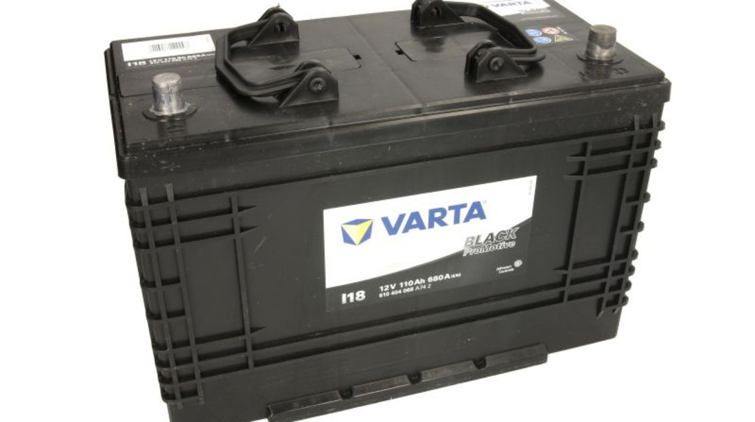 Acumulator VARTA 12V 110Ah/680A PROMOTIVE BLACK (R+ Borna Standard) 347 B01 cod intern: BC1122A