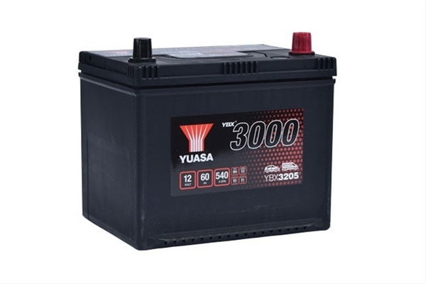 Acumulator Yuasa 3000 Asia 12v 60ah 540a 230x174x205 +dr Hyundai YBX3205