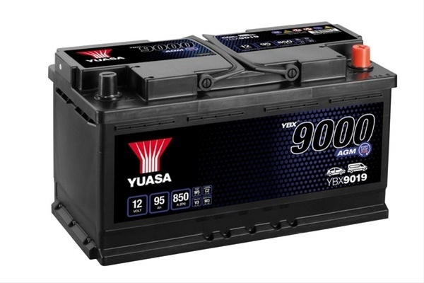 Acumulator Yuasa 9000 Agm 12v 95ah 850a 353x175x190 +dr Seat YBX9019