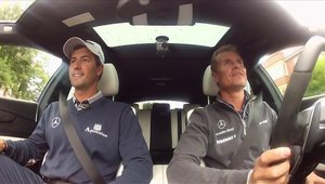 Adam Scott, David Coulthard si noul Mercedes Shooting Brake