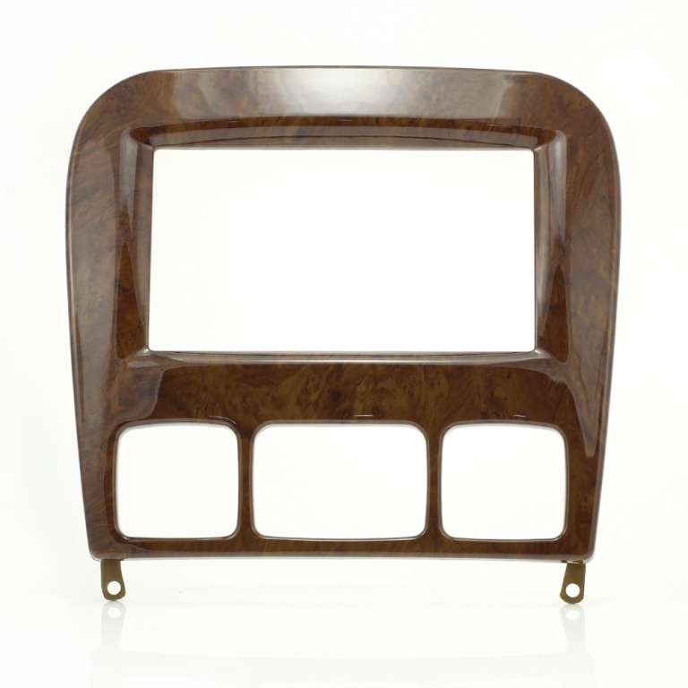 Adaptor 2 DIN MERCEDES S - W220 wooden MER-05