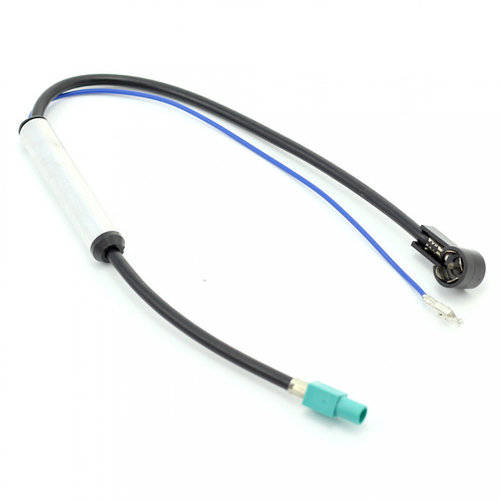 Adaptor Antenă 1 x Fakra Z (Tată) Phantom Power Supply (Activ) → ISO (Tată) Audi Mercedes Benz ...