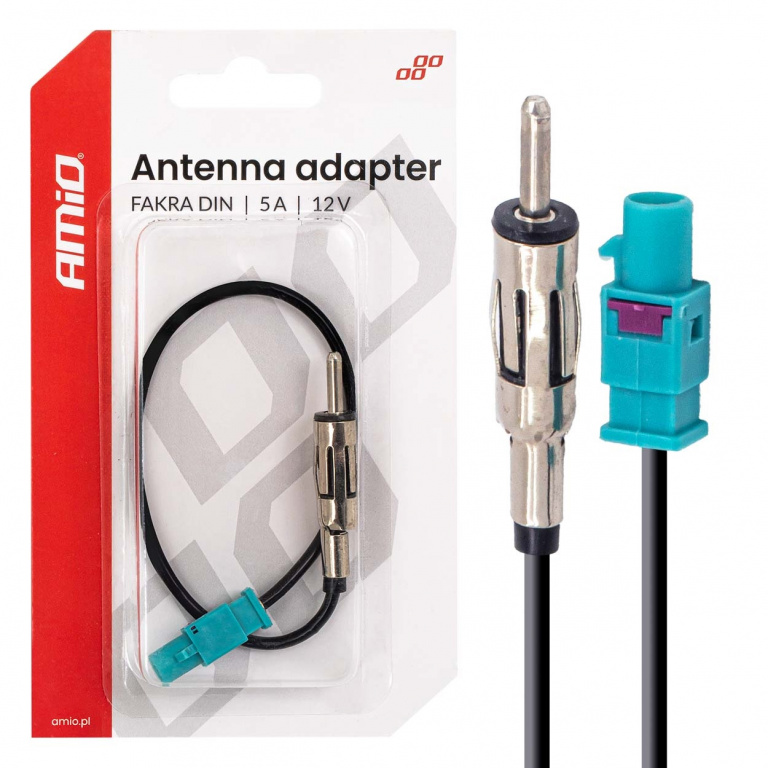 Adaptor Antena Auto Fakra Din Amio 5A 12V 04443