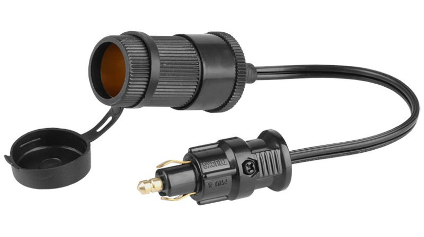 Adaptor Cablu Cu Mufa Din Si Priza Euro Carmotion 86120