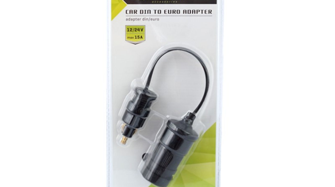 Adaptor Cablu Cu Mufa Din Si Priza Euro Carmotion 86120