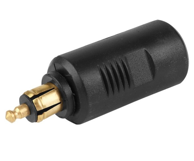 Adaptor Cu Mufa Din Si Priza Euro, 12V / 24V Max 16A, Scurt Carmotion 86122