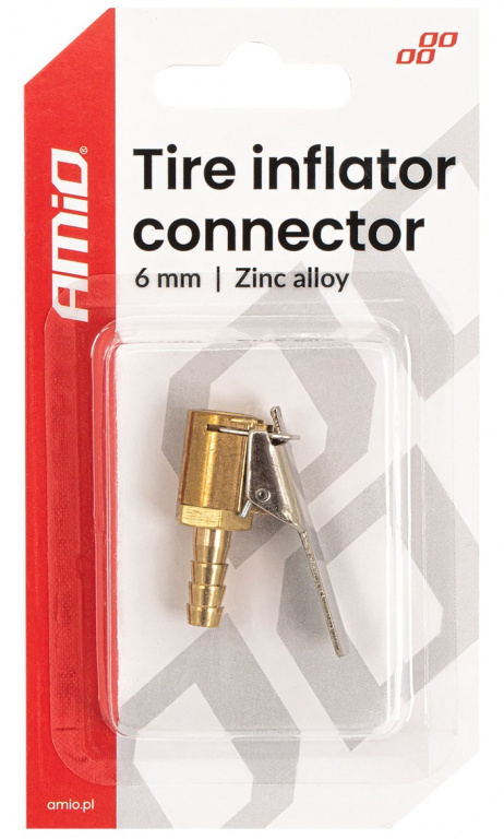 Adaptor Furtun Compresor Pentru Roata Amio 6mm 04493