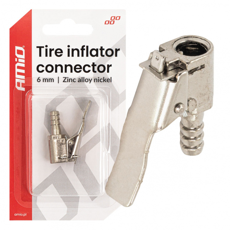 Adaptor Furtun Compresor Pentru Roata Amio 6mm 04495