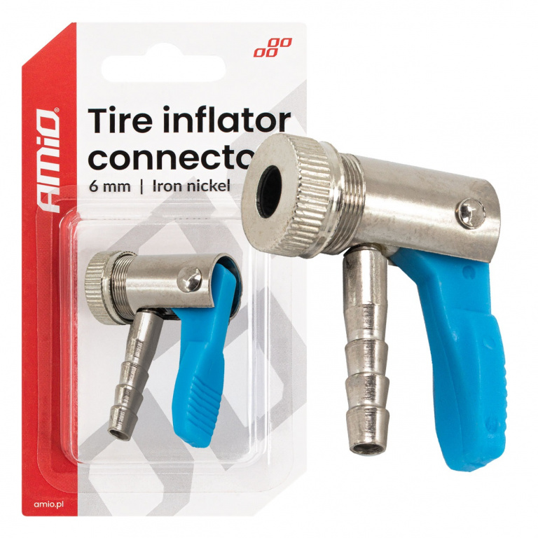 Adaptor Furtun Compresor Pentru Roata Amio 6mm 04497