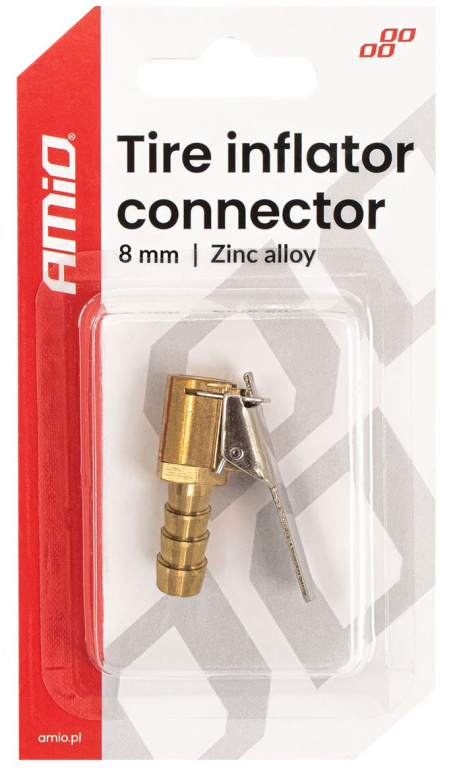Adaptor Furtun Compresor Pentru Roata Amio 8mm 04494