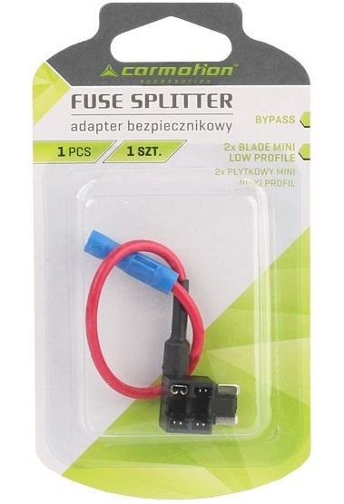 Adaptor Siguranțe Mini Low Profile X 2 / Bypass / Carmotion 86509
