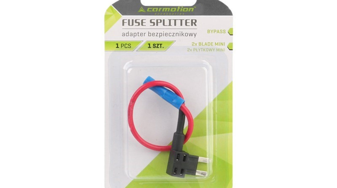 Adaptor Siguranțe Mini X 2 / Bypass / Carmotion 86508