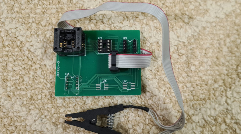 Adaptor Xprog ,UPA si MiniPro EEPROM Soic 8 Sop8 Test Clip