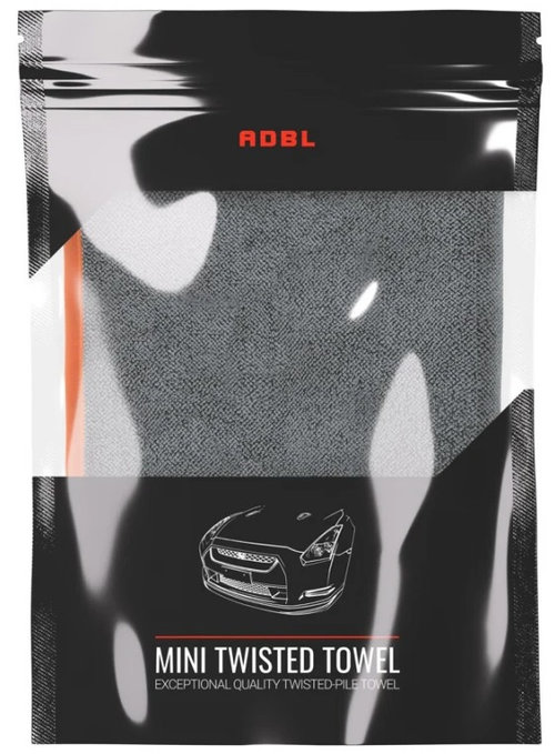 Adbl Mini Twisted Towel Exceptional Quality Twisted-Pile Towel Laveta Prosop Uscare Auto 50x50cm 620...