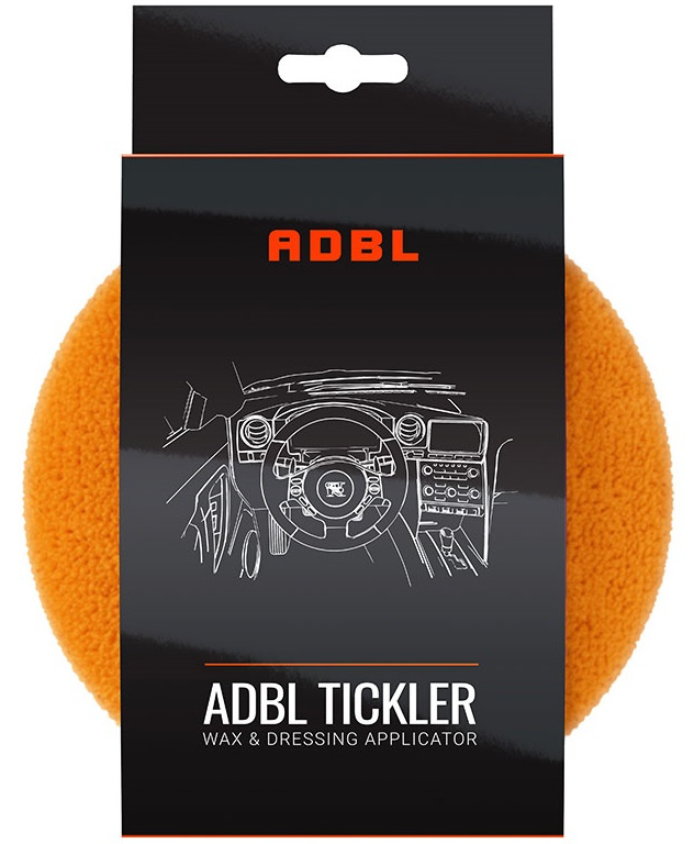 Adbl Tickler Burete Microfibra Aplicator Portocaliu ADB000257