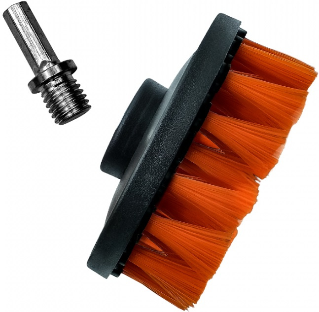 Adbl Twister Soft Perie Curatat Tapiterie Pentru Bormasina 100mm ADB000358