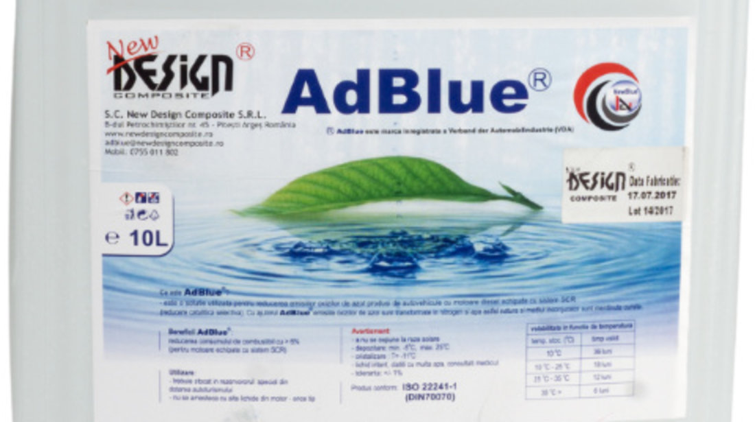 AdBlue New Design Composite 10L