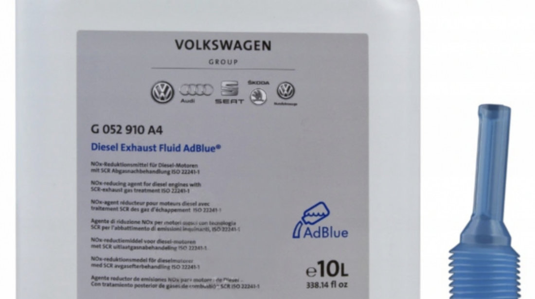 Solución- AdBlue Original Volkswagen, Audi, Seat, Skoda - BIDÓN 10