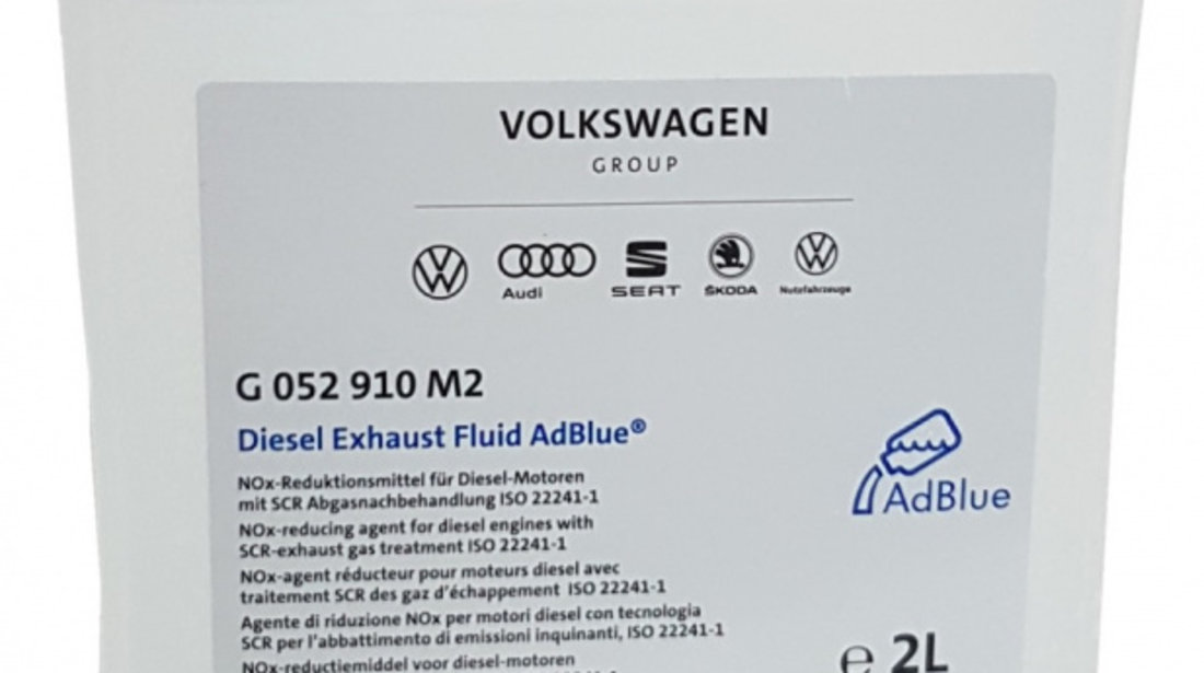 AdBlue Oe Volkswagen BlueMotion® 2L G052910M2