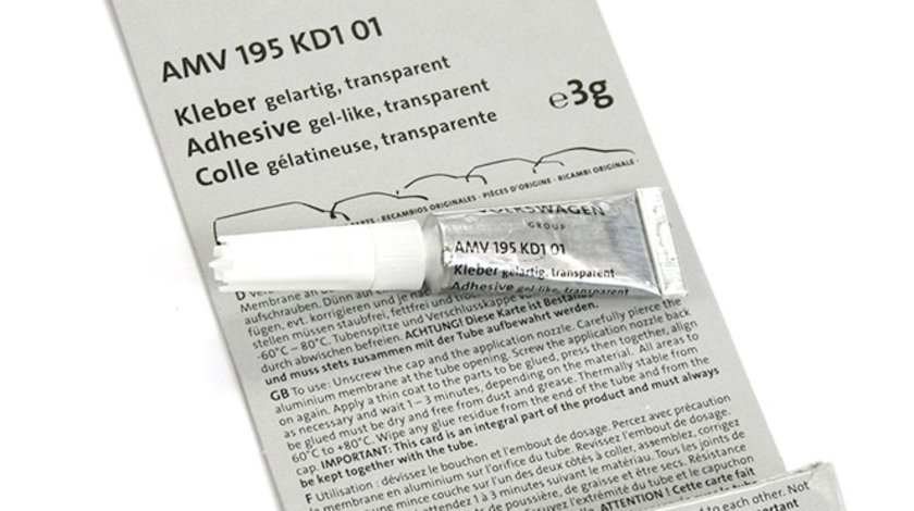 Adeziv Chedere Oe Volkswagen Transparent 3G AMV195KD101