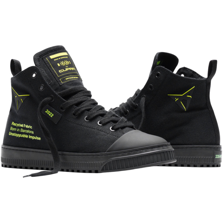 Adidasi Sneakers High Oe Cupra x Mikakus Born Black Negru Marimea 43 6H3084351G LLA