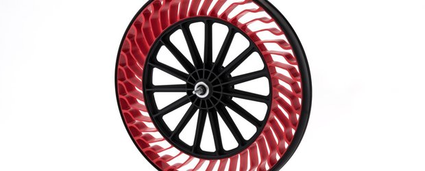 Adio aer in anvelope! Bridgestone prezinta Air Free, anvelopa ce nu are nevoie de umflare